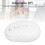Mouse wireless bianco 800/1600/2400 DPI 2.4G USB 9
