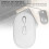 Mouse wireless bianco 800/1600/2400 DPI 2.4G USB 10