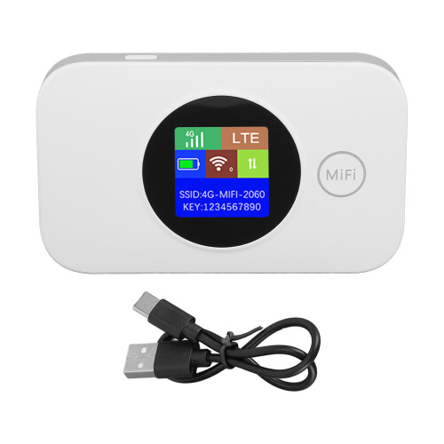 4G mobiler Hotspot 3000mAh 98x59x18mm, Farbdisplay 2