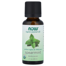 NOW Foods, Biologische Essentiële Olien, Spearmint, 1 fl oz (30 ml)