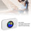 4G mobiler Hotspot 3000mAh 98x59x18mm, Farbdisplay 4