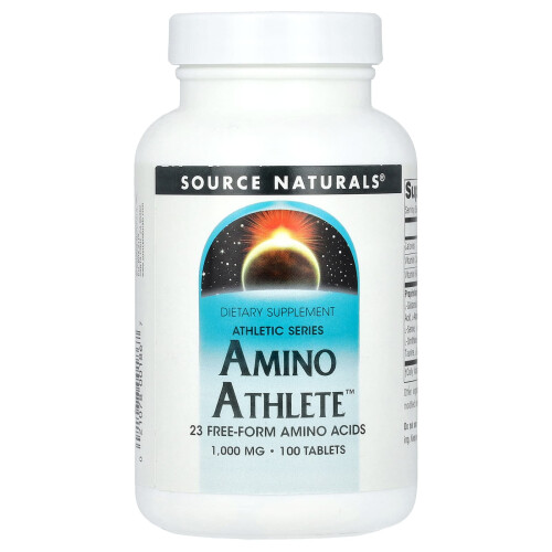 Source Naturals, Amino Atleta, 1.000 mg, 100 Comprimati