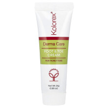 Kolorex, Derma Care, Creme pentru Picioare și Degete, 0.88 oz (25 g)
