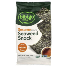 Bibigo, Seaweed Snack, Sesame, 0.35 oz (10 g)