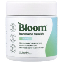 Bloom, Saúde Hormonal, Detox, 90 Cápsulas