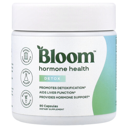Bloom, Saúde Hormonal, Detox, 90 Cápsulas