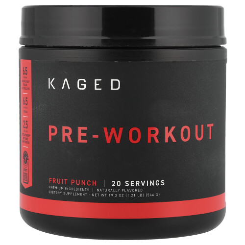 Kaged, PRE-KAGED, Προ-Εργασία, Φρούτα Πόντου, 1.31 λίβρα (592 γρ.)