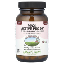 Maxi Health, Maxi Active Pro 20, 20 miliarde, 30 Capsule cu eliberare întârziată