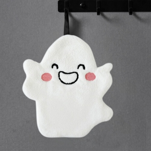 Halloween spook handdoek van zacht, sneldrogend polyester 2
