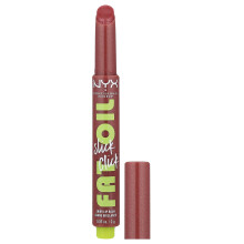 NYX Professional Makeup, Fat Oil Slick Click, Shiny Lip Balm, 03 No Filter Needed, 0,07 oz (2 g)