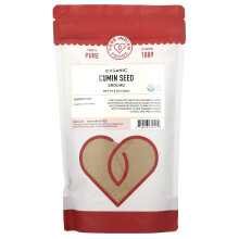 Pure Indian Foods, Orgaaninen Kuminaatti, Kuitu, 8 oz (226 g)