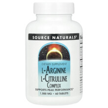 L-Arginine L-Citrulline Complex του Source Naturals