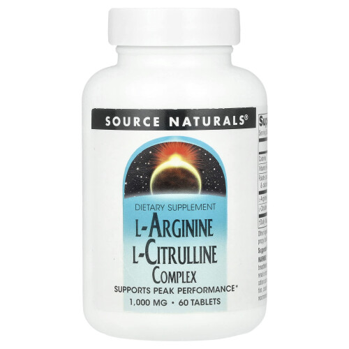L-Arginine L-Citrulline Complex του Source Naturals