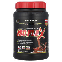 ALLMAX, Isoflex, 100% Ultra-Pur Whey-Protein-Isolat, Schokolade, 32 oz (907 g)