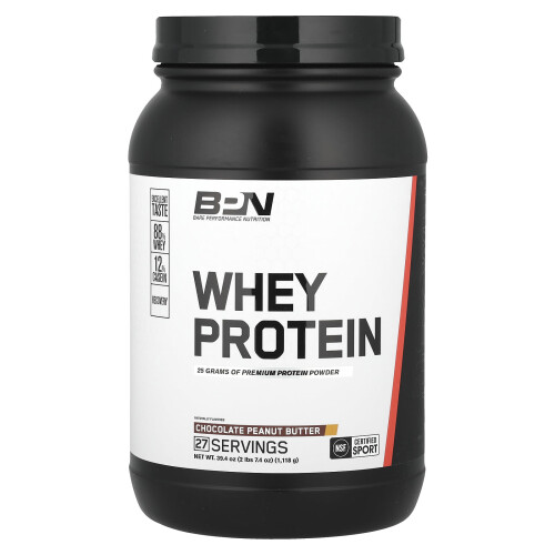 Whey Protein Chocolate Peanut Butter, 2 lbs, (1 112 g)