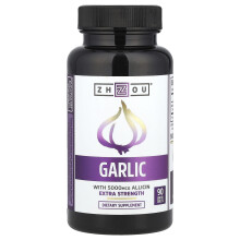 Zhou Nutrition, Garlic Extra Strength, 90 Coated Tablets