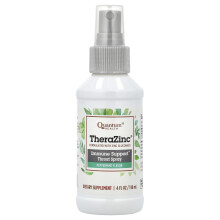 Quantum Health, TheraZinc, Suporte Imunológico Spray de Garganta, Peppermint, 7,4 mg, 4 fl oz (118 ml)