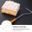 4" Multifunction Paint Roller Set – 1 Handle + 10 Roller Covers, Compatible with Standard Frames 5