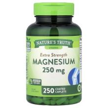 Φύση Αλήθεια, Μαγνήσιο, Υπερδύναμη, 250 mg, 250 Κατεστραμμένα Φιάλες
