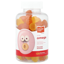 Chapter One, Omega Gummies met Omega 3 Vetzuren EPA & DHA, Gevuld, 120 Gummies