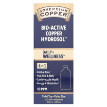 Sovereign Silver, Bio-Actief Koper Hydrosol, 10 PPM, 16 fl oz (473 ml)