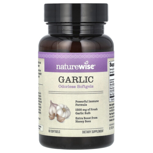 NatureWise, Aglio, 1.500 mg, 60 Softgels