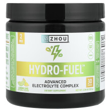 Zhou Nutrition, Hydro-Fuel, Complex de electroliți avansat, Lime, 5.36 oz (152 g)