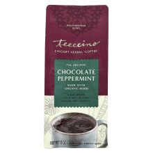 Teeccino, Organische Chicory-Herbal 'Koffie', Chocolade Munt, Licht Roast, Koffie-Vrij, 11 oz (312 g)