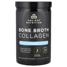 Ancient Nutrition, Bottenbouillon Kollageen, Vanille, 1,1 lbs (519 g)