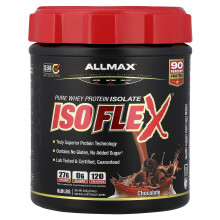 ALLMAX, Isoflex, Pure Whey Protein Isolate, Schokolade, 0,9 lbs (425 g)