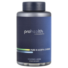 ProHealth Longevity, Pure N-Aκυλέτυηη Κύστεη, 600 mg, 120 Φιαλίδια