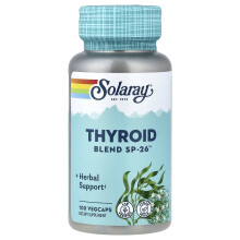 Solaray, Schilddrüsen-Blend SP-26, 100 VegCaps