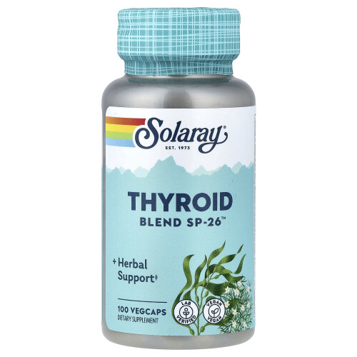 Solaray, Schilddrüsen-Blend SP-26, 100 VegCaps