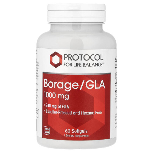 Protocol for Life Balance, Βοραγιά/ΓΛΑ, 1.000 mg, 60 Μягτές Φίλτρα