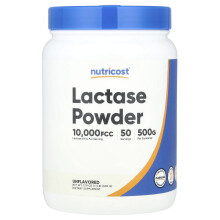 Nutricost, Laktase-Pulver, ungeschmackt, 17,9 oz (500 g)