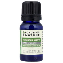 Medicina de Plantas Orgânicas para Hemorroidas da Forces of Nature, Extra Strength, 0,37 fl oz (11 ml)