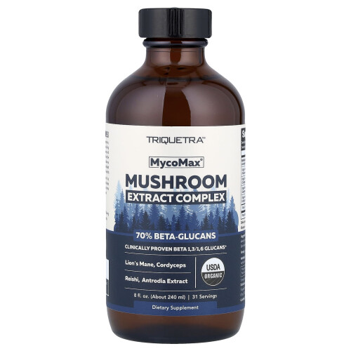 Triquetra Health, MycoMax, Mushroom Extract Complex, 8 fl oz (240 ml)