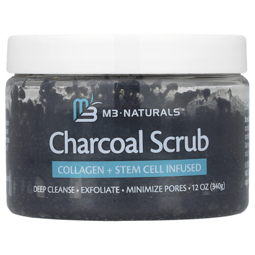M3 Naturals, Κάρβουνο Σκρμπ, 12 oz (340 g)