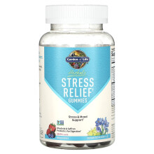 Garden of Life, Garten der Lebens, Kräuter, Stresslinderung-Gummies, Beeren, 60 Gummies