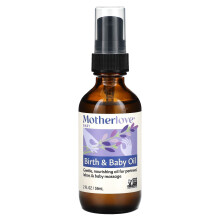 Motherlove, Baby, Narodziny i Olej na Dziecko, 2 fl oz (59 ml)