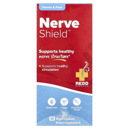 Redd Remedies, Σκύφος Αμυνής, Χέρια & Πόδια, 60 Βιολογικά Φιαλίδια