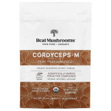 Real Mushrooms, Cordyceps-M, Organic Húbkový Extrakt, 5,29 oz (150 g)