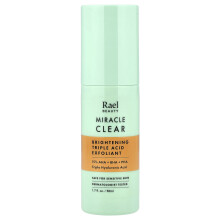 Rael, Miracle Clear, Oczyszczający Trójkrotny Kwas Exfoliant, Bez Zapachu, 1,7 fl oz (50 ml)