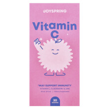 JoySpring, Vitamiini C + Sinkki, 2+, 2 fl oz ( 60 ml)