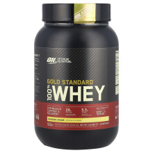 Optimum Nutrition, Gold Standard 100% Whey, Bananenroom, 2 lb (907 g)