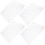 Weiwei transparent paint tray liners 4 pcs 9 inches 6