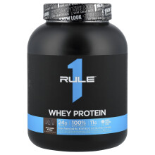 Rule One Proteins, Amestec de Proteine Whey, Amestec de Pălătură de Proteine, Chocolate Fudge, 5.02 lb (2.28 kg)