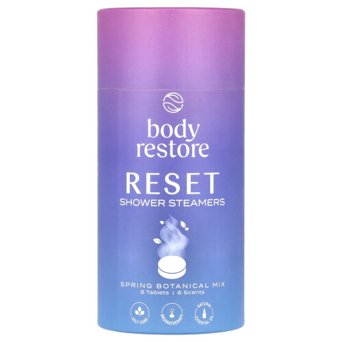 Body Restore, Parzymy dym, Reset, 6 tabletek, 5,3 oz