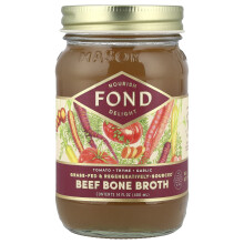 FOND Boterham Broth, Rundvlees Boterham Broth, Tomaten & Thym, 14 fl oz (400 ml)