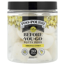 Poo-Pourri, Before-You-Go Pó Potty, Citrus Original, 20 Pó, 8.1 oz (230 g)
